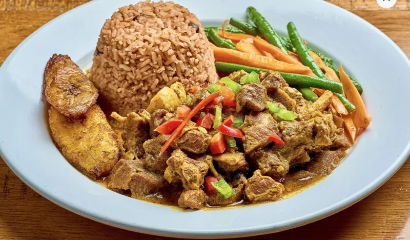 Curry Goat Dinner