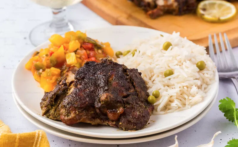 Jerk Chicken Dinner
